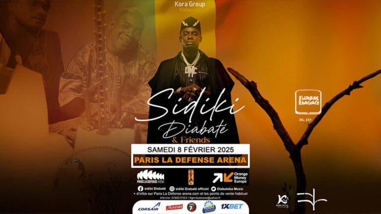 Don’t miss Sidiki Diabate at La Défense Arena on February 8, 2025 !