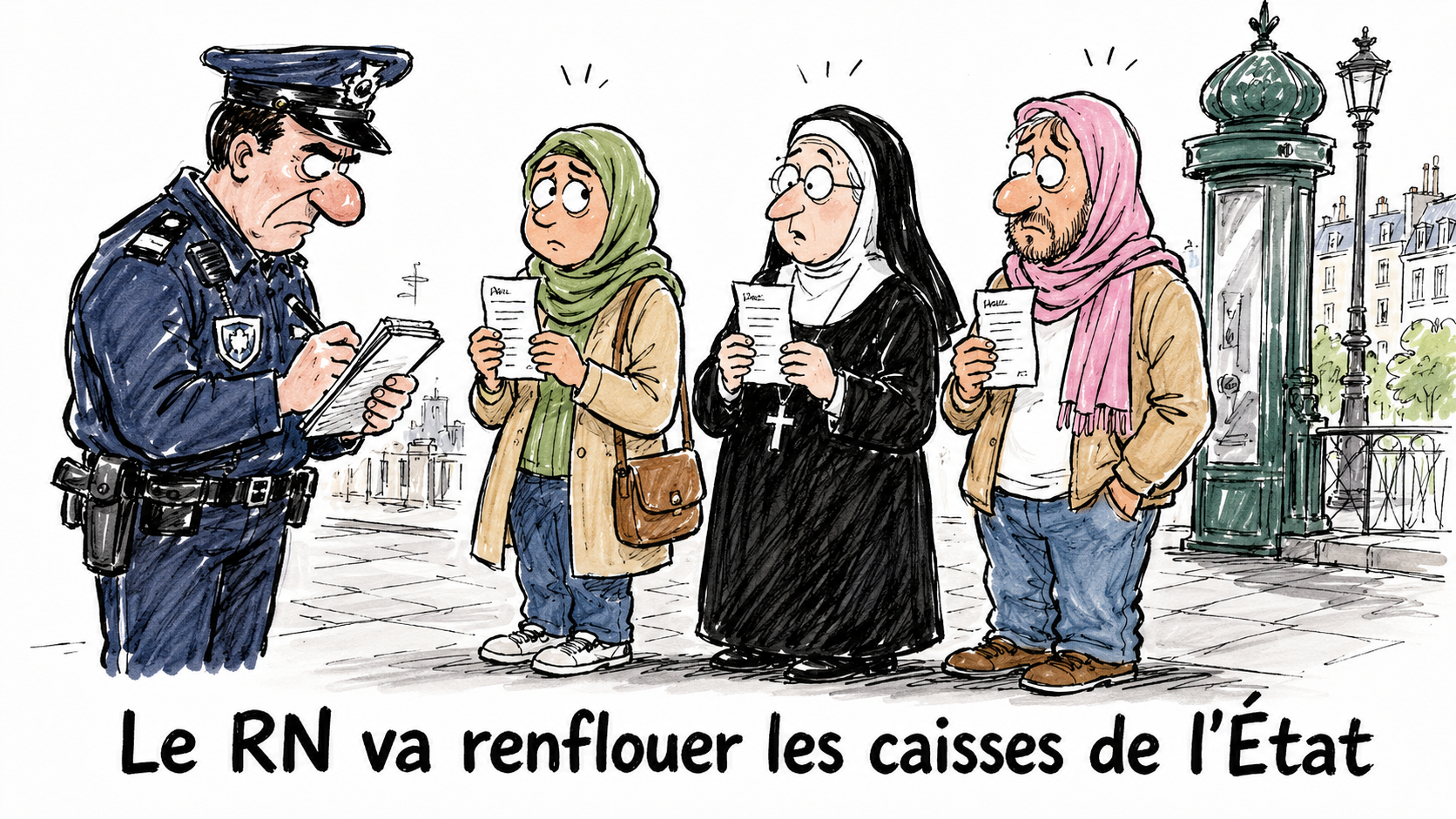 Banning the Hijab in the Name of Secularism: The Contradiction at the Heart of the National Rally’s Proposal !